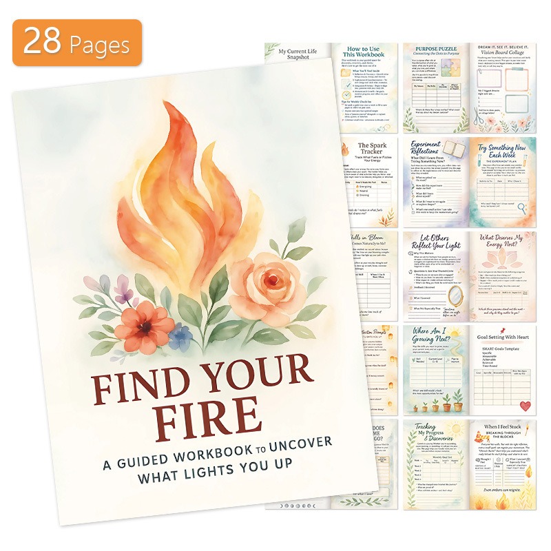 Your Health Wellness - Nuevo Libro: FIND YOUR FIRE, Guía