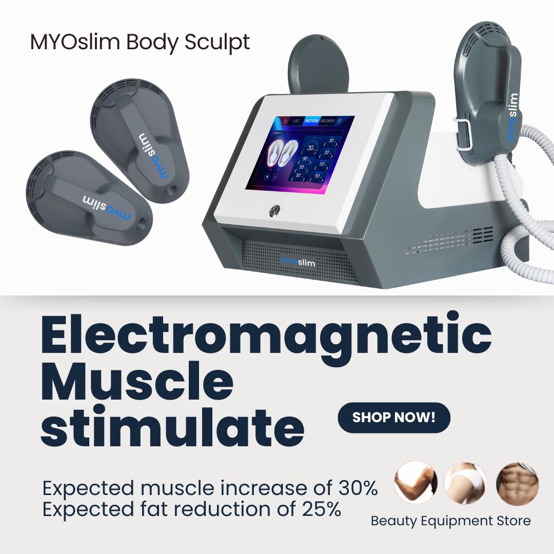 Health Wellness And - Máquina de Ejercicios EMS MYOslim para