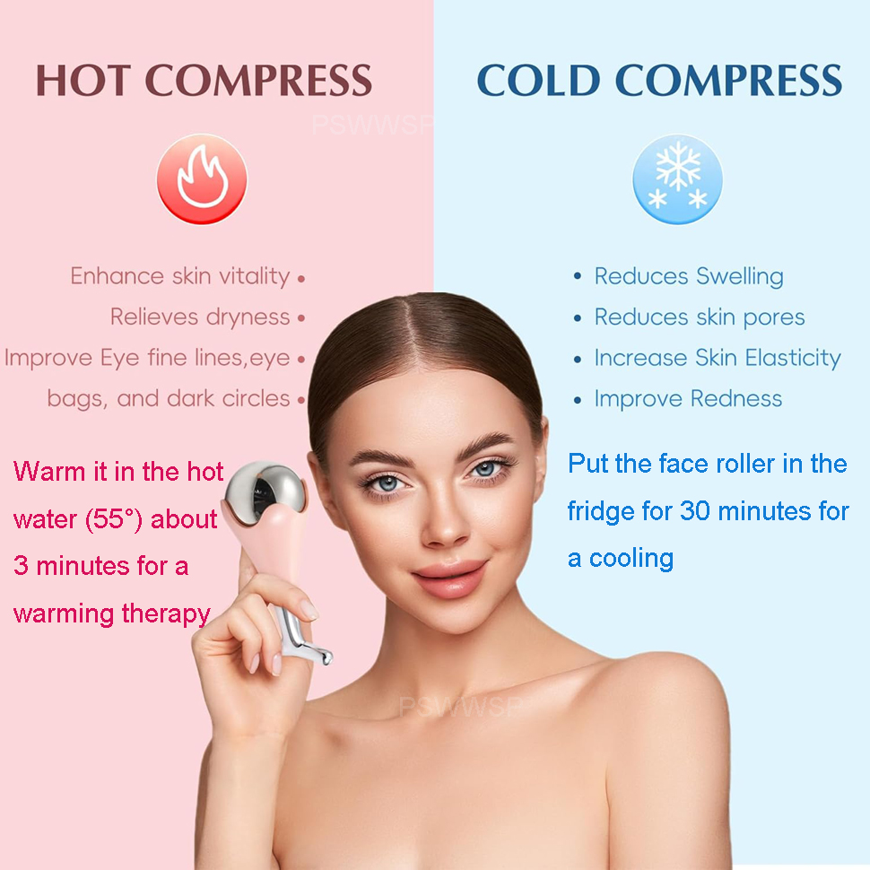 Rodillo Facial de Acero Inoxid - Ice Roller Face Cold reseña y precio