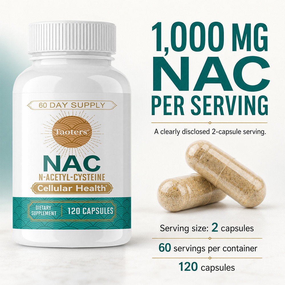 Cápsulas de NAC (N-acetilciste - Health Wellness And reseña y precio