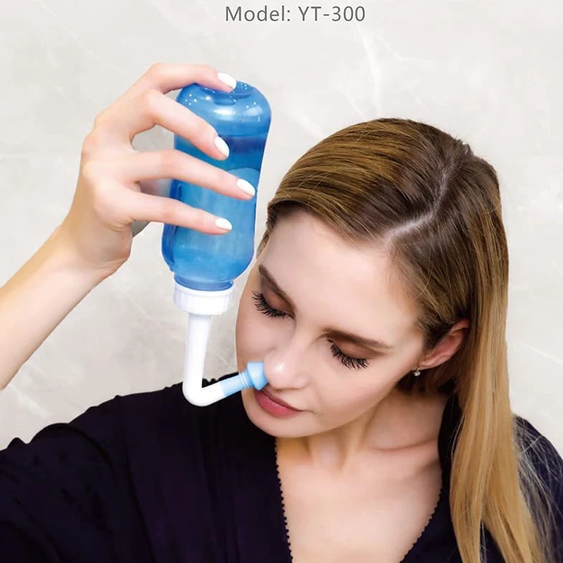 Limpiador nasal de 300/500ML,  - Neti Pot Nasal Rinse reseña y precio